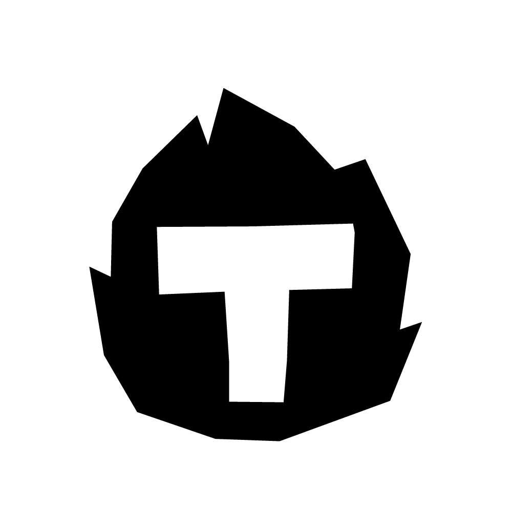 Provider Thunderkick Logotype Symbol BLACK